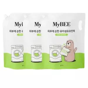 마이비 순한 유아섬유유연제 리필 2100mlX3개
