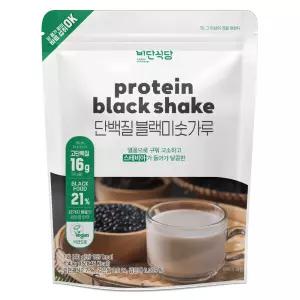 비단식당 단백질 블랙 미숫가루 1.4kg 1개