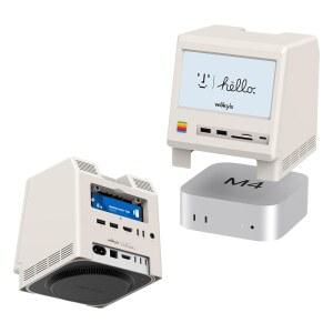 WOKYIS M5 레트로 도크 스테이션, 맥 15.7CM(5피트) 리더 NVME 잭, 인클로저, 4.0, M4용, 미니 SSD 디스플레이, 1개, 이어폰 /마이크로 4개, 3.5MM M.2 USB-A USB-C SD HD 10GBPS