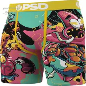 PSD 속옷 남성 복서 브 - 스폰지밥 표준 길이 팩 및 싱글 부드럽고 통기성이 좋은