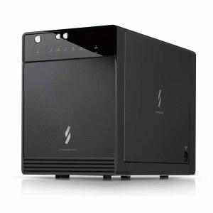 MEDIASONIC USB 3.1 4 베이 3.5인치 인클로저 하드 10GBPS GEN 타입 드라이브 2 (HF7-SU31C) - C SATA /USB-C