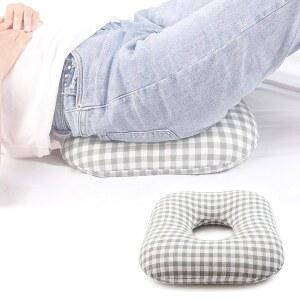 시오믈라나 안티베드소어 쿠션 도넛 베개 욕창 베개 꼬리뼈 매트 노인용 부드러운 패드 임산부 헤모로이드 수술 후(녹색 대형)
