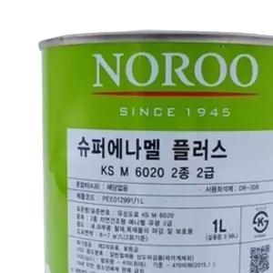 에나멜 유성페인트 온돌용 황색 유광 1L 시멘트페인트 유광페인트