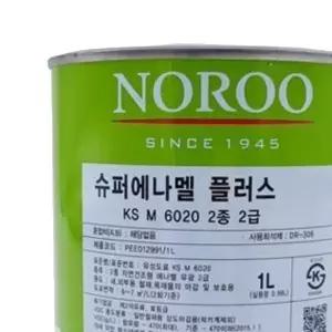 에나멜 유성페인트 백색 유광 1L 시멘트페인트 유광페인트