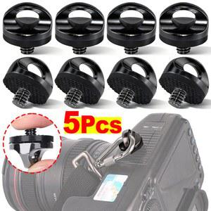 헬멧턱거치대 5PCS 4인치 마운팅 스크류 연결 어댑터 스테인리스 스틸 샤프트 릴리즈 카메라 숄더 스트랩용
