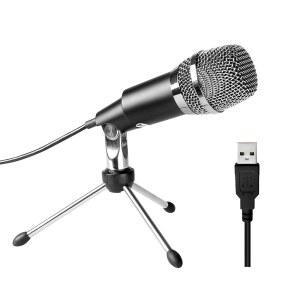 FIFINE USB 마이크, 플러그 앤 플레이 스카이프, 스튜디오 게임, K668 홈 음성 콘덴서 및 검색, 녹음, 맥용 구글 유튜브, 윈도우