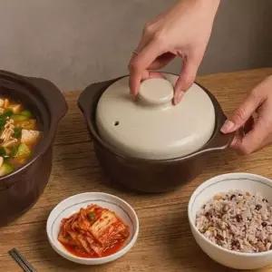 오래쓰는 도자기 내열 오븐 냄비 전자레인지 계란찜 뚝배기