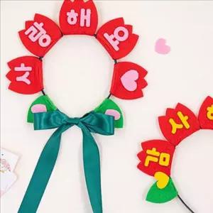 카네이션 diy 어버이날 감사 머리띠 스승의날 머리띠