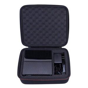LTGEM EVA 하드 케이스 WD 3TB,4TB,6TB,8TB,10TB 12TB 14TB 16TB 18TB 20TB 24TB 마이 북 엘리먼트 데스크탑 외장 하드 드라이브용 - 여행용 보호 휴대용 보관 가방 (블랙)