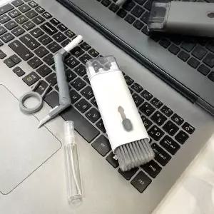 노트북 청소도구 7in1 키보드 먼지제거 브러시 스프레이 클리닝키트 휴대용