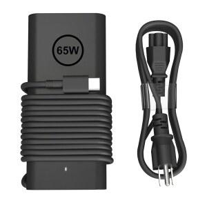 POWJDWZ 65W USB C AC 어댑터 노트북 충전기 DELL LATITUDE 3450 5520 7420 5450 5440 5430 5540 7440 INSPIRON 14 16 XPS 13 크롬북 3100 컴퓨터 타입 전원 코드