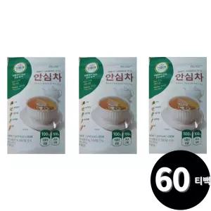 당플랜 안심차 여주 돼지감자 모링가잎 차 20티백, 3개
