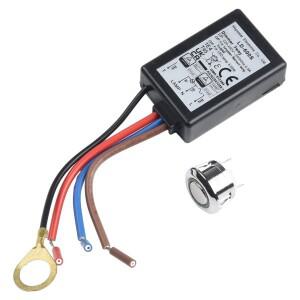 LD 600S 내장형 3방향 손가락 터치 디머 스위치 EU 25 150W 백열등 3개 드라이버 TUV/EMC/CE/SAA 인증