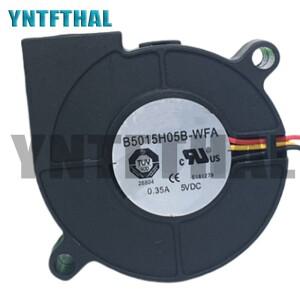 듀얼 터보 선풍기  5cm 5015 5V 0.35A B5015H05B-WFA 3 핀