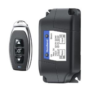 후드랜드 전기 리니어 액추에이터 컨트롤러 6V/12V 24V DC 범용 무선 유선 제어 및 역회전 기능-TFBC
