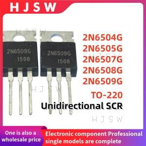 10피스 100% 새 품질 2N6504G TO-220 단방향 SCR