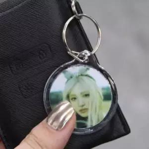 포카키링 증명사진 투명 원형 키링만들기 키링만들기부자재 사진키링 키링만들기재료 WFNNMSV