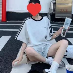 스포티 반팔 트레이닝 셋업세트