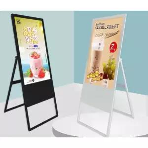 디지털 판 사이니지 스크린 전광판 LED 디스플레이 모니터전자 광고 터치 LCD 세로형