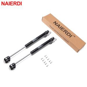 NAIERDI 2/4/6/8피스 캐비닛 도어 가스 스프링 경첩 6-15KG 주방 찬장 유압 스트럿 뚜껑 지원 상자 하드웨