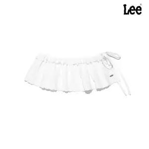 리 LEE 우먼 레이어드 랩 스커트 화이트 LE2601SR04WH 3454412