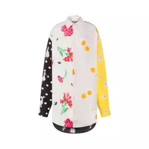 MOSCHINO 트윌 패치워크 셔츠 AEF251E 02360567AEF1888 3422085