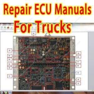 트럭 수리 매뉴얼 ECU  메르세데스  볼보 호환  스카니아  커민스  mwm 등의 캣 ECM 과정