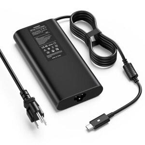90W USB C 노트북 충전기 DELL XPS 13 9365 / 9360 9370 7300 9310 9320 LATITUDE 5400 5410 7310 7400 7410 INSPIRON 14 15 TYPE-C PD 고속 전원 어댑터와 호환됩니다