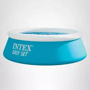 Intex 6피트 x 20인치 이지 세트 수영장 280 파란색