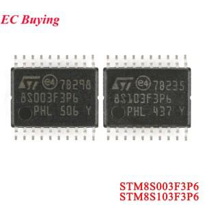 5피스/1pc STM8S003F3P6 STM8 TSSOP-20 16MHz 8KB IC 칩
