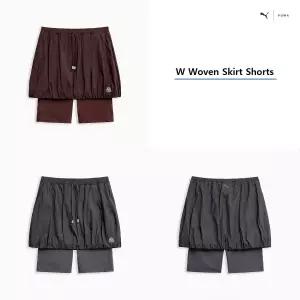 푸마 여성 우븐 스커트 쇼츠 529765 01 02 W Woven Skirt Shorts 3454799