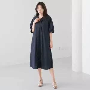 [마담4060]엄마옷 마담4060 [클래씨마담] 빅카라스티치 여성 데일리 원피스 -ROP2606007-..
