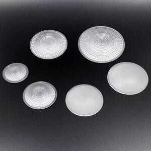 COB LED 볼록 오목 렌즈 스포트라이트 다운라이트 내장 천장 조명 램프 커버  전등갓  36mm  45mm  70 mm