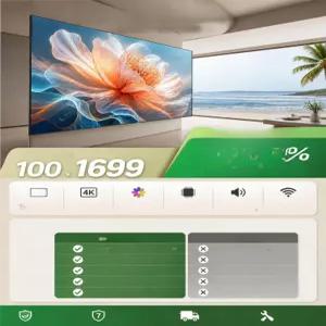 JWMALL 80인치tv 80인치 스마트 비즈니스 디자인