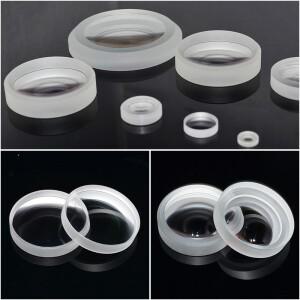 43mm 이중 오목 렌즈 K9 광학 유리 양면 미니 소형파이어 초점 길이 -30mm 망원경 접안