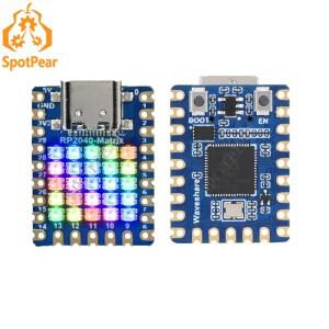 Raspberry pi호환 RP2040-매트릭스 개발 보드 듀얼 코어 프로세서 기반 5×5 RGB LED 매트릭스