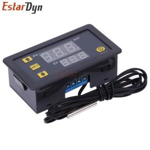 Estardyn W3230 디지털 온도 컨트롤러 12V/24V/110-220V  LED 디스플레이가 있는 20A 조절기  열/냉 제어