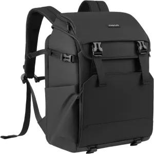 모시오 카메라 백팩 DSLR/SLR/미러리스 탑 플랩 포켓 사진 5-6 노트북 수납공간 및 삼각대 홀더 와