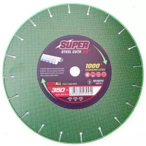 다이아몬드 14인치 350mm 만능날 금속절단기 날 팁쏘 멀티쏘 고속절단기 팁쇼 커팅 휠 절단석 석재 금속 돌