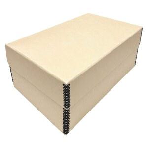 Lineco, 탠 힌지 뚜껑 사진 상자 14cm x 19.7cm x 30.5cm 아카이브 무산성 4x6 또는 5x7 그림, 인쇄물, 예술 작품 최대 1100장 보관 가능, 수명, 문서, 공예, 종이, 카드 보존
