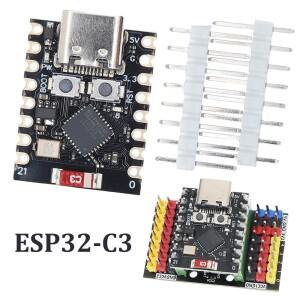 TENSTAR 슈퍼 미니 소형 개발 보드  ESP32-C3 와이파이 블루투스 모듈  C3