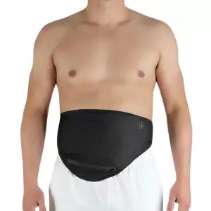 GBmatesTM 장루 벨트 프리미엄 블랙 통기성 남녀용 대장루 일루스토미 가방 커버 서포트 랩 수영 샤워 탈장