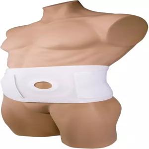 OTC 장루 복부 바인더 지지대 헤니아 대장루 6인치 벨트 2인치 개방 패드 대형