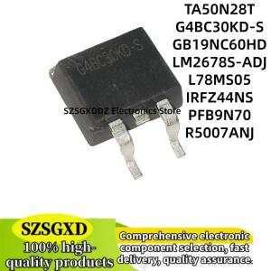 10-20피스 LM2678S-ADJ TA50N28T 19N60 GB19NC60HD G4BC30KD-S L78MS05 IRFZ44NS PFB9N70 R5007ANJ TO-263