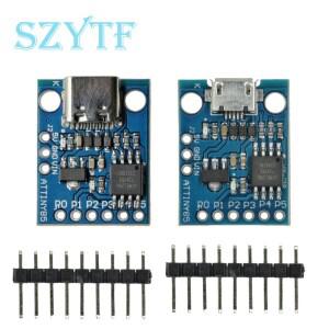 ATtiny Digispark Kickstarter 마이크로 USB 개발 보드 모듈 IIC I2C TWI SPI 저전력 컨트롤러
