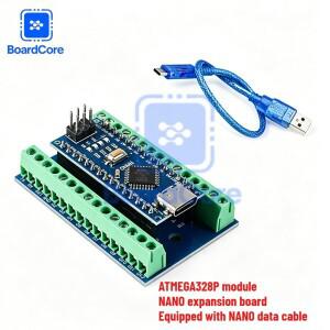 1세트 미니 소형 나노 V3.0 ATmega328P 마이크로컨트롤러 보드 아두이노호환용 CH340 USB 드라이버 16Mhz A