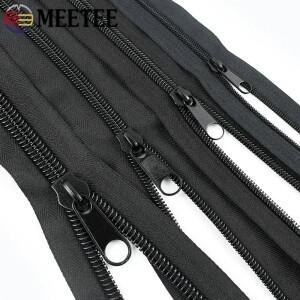 1-10미터 3  5 8 10 재봉용 나일론 지퍼  슬라이더  플라스틱 롤 코트 텐트 클로저  DIY 액세서리