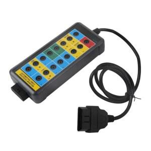 OBD2 브레이크 아웃 박스 진단 스캔 도구, 프로토콜 /전원 /접지, 자동차 OBDII 프로토콜 모니터의 신호 모니터링용 OBDII 진단 링크 커넥터용 브레이크 아웃 박스