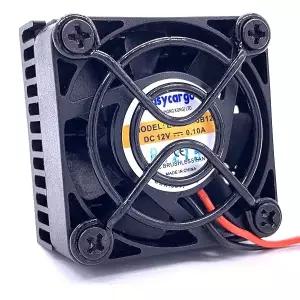 Easycargo 40mm 방열판 팬 키트 12V 쿨러 써멀 테이프 나사 포함 1개