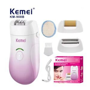 KEMEI 제모기 KM-908B 전신 여성용 면도기 3-in-1 가정용